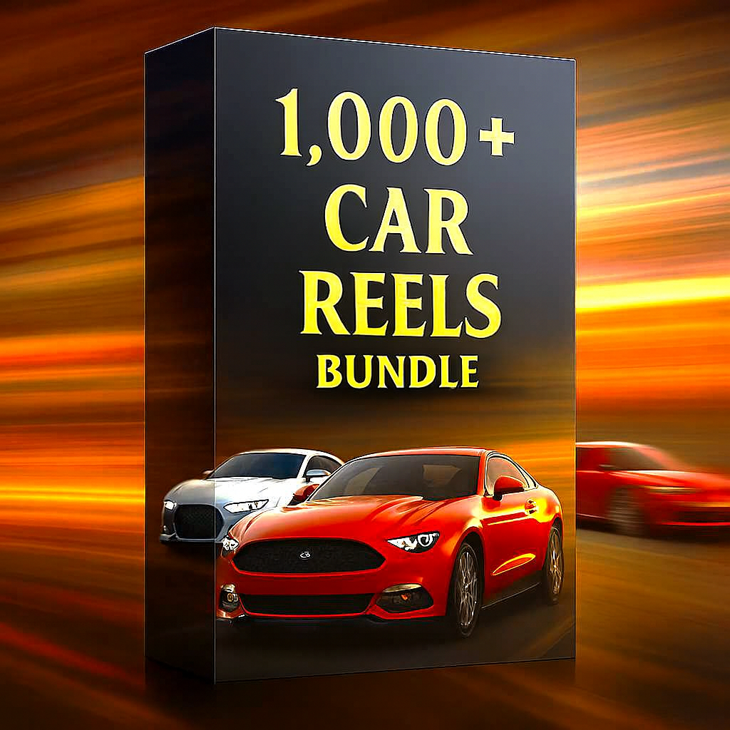 1000+ Car Reels Bundle